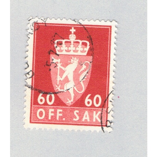 Norway O87 Used COA 1962 (BP70319)