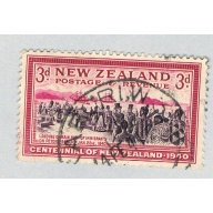 New Zealand 234 Used Settlers Landing 1940 CV 1.00 (BP70418)