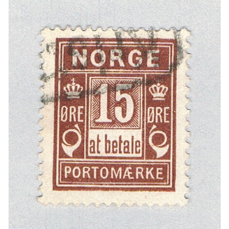 Norway J4 Used Postage Due 1889 CV 1.75 (BP70503)