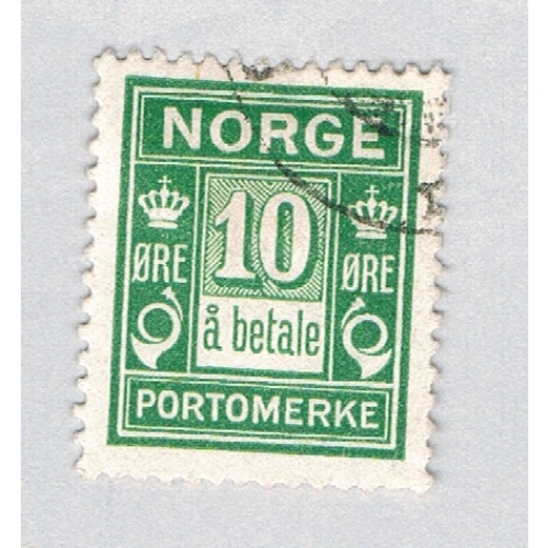 Norway J8 Used Postage Due 1922 CV 3.50 (BP70508)