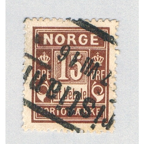 Norway J4 Used Postage Due 2 1889 CV 1.75 (BP70517)