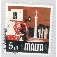 Malta 456 Used Folklore 1973 (BP70601)
