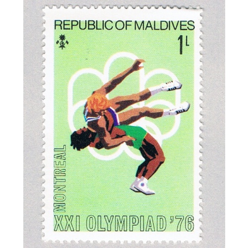 Maldives 643 Unused Olympics 1 1976 (BP70723)
