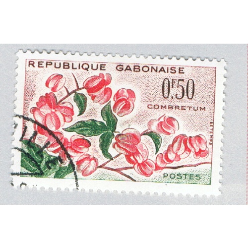 Gabon 154 Used Flower Combretum 1961 (BP70826)