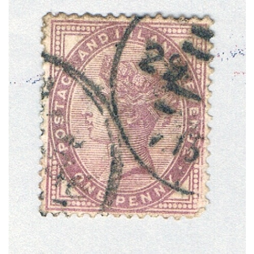 Great Britain 89 Used Queen Victoria 1881 CV 2.00 (BP71708)