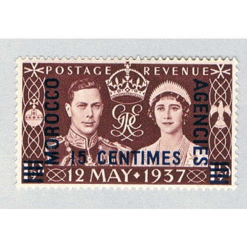 Great Britain Morocco Agencies 82 MLH George VI and Elizabeth 1937 (BP71805)