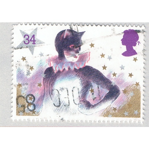 Great Britain 1128 Used Pantomime Cat 1 1985 (BP71909)