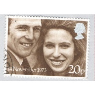 Great Britain 708 Used Princess Anne 2 1973 (BP71913)