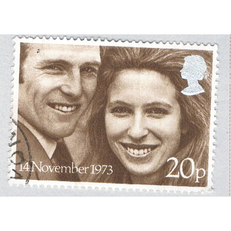 Great Britain 708 Used Princess Anne 2 1973 (BP71913)