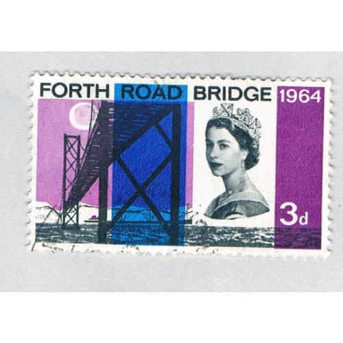 Great Britain 418 Used Fourth Road Bridge 1964 (BP71924)