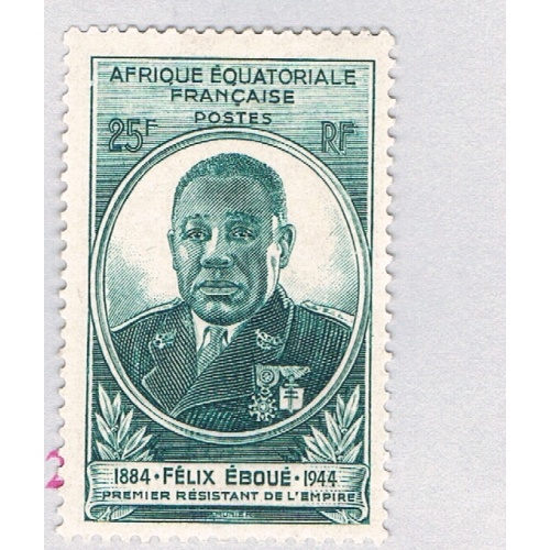 Equitorial Africa 157 MLH Governor Felix Eboue 1945 CV 1.90 (BP72025)