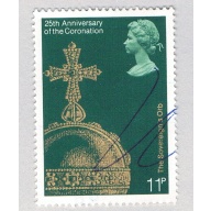Great Britain 837 Used The Sovereigns Orb 1 1978 (BP72107)