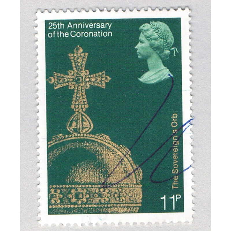 Great Britain 837 Used The Sovereigns Orb 1 1978 (BP72107)