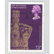 Great Britain 838 Used Imperial State Crown 1 1978 (BP72109)