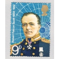 Great Britain 667 Used Captain Robert Falcon Scott 1972 (BP72112)