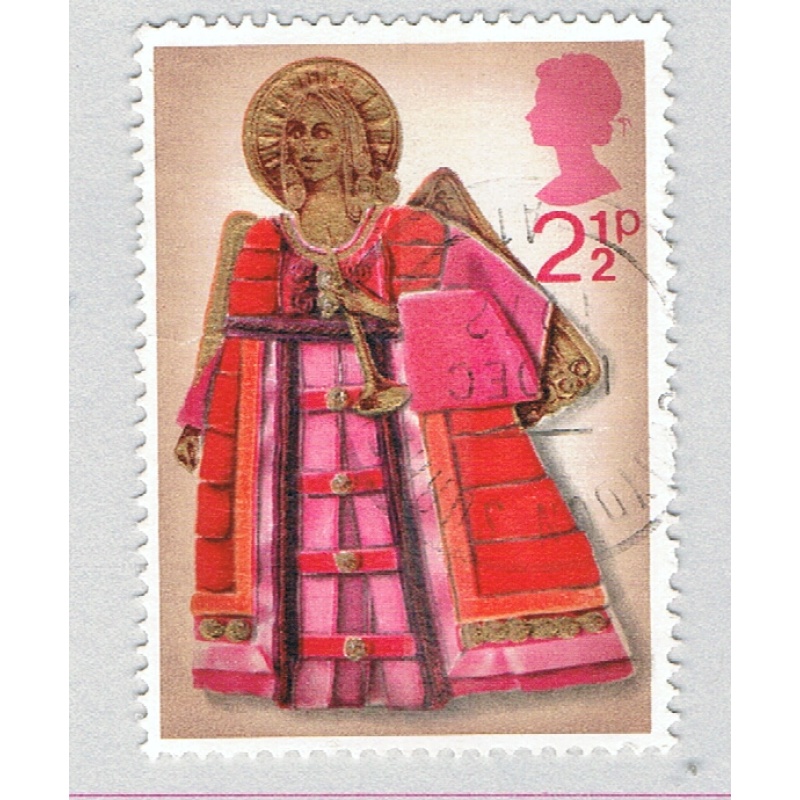 Great Britain 680 Used Angel with Trumpet 1972 (BP72116)