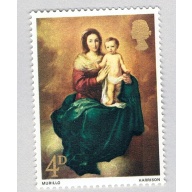 Great Britain 523 Unused Madonna and Child (Murillo) 1967 (BP72119)