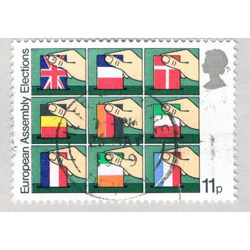 Great Britain 861 Used Hands in Ballot Boxes - 11p 1979 (BP72213)