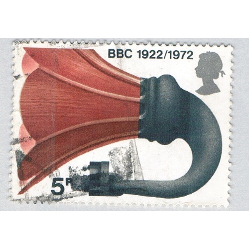 Great Britain 677 Used Horn Loudspeaker 1972 (BP72219)