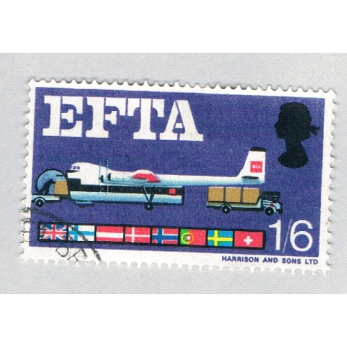 Great Britain 481 Used Plane 1967 (BP72224)