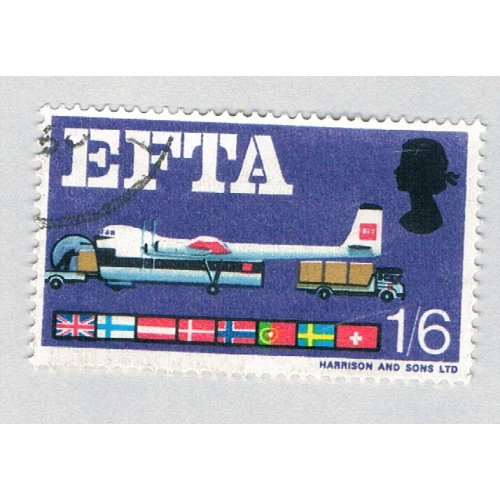 Great Britain 481 Used Plane 1967 (BP72227)