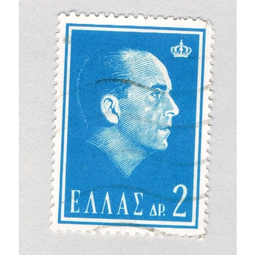 Greece 782 Used In memoriam of King Paul I 1964 (BP72306)
