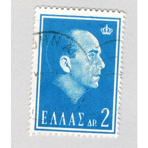 Greece 782 Used In memoriam of King Paul I 1 1964 (BP72307)