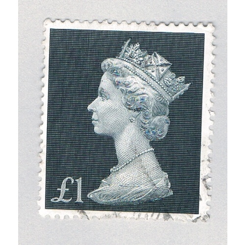 Great Britain MH168 Used Queen Elizabeth II 1 1970 CV 1.25 (BP72318)