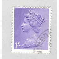 Great Britain  Used QEII violet 1s  (BP72401)