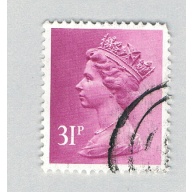 Great Britain  Used QEII rose 31p  (BP72414)