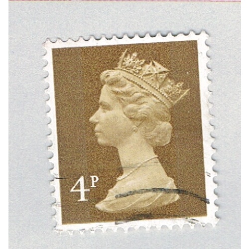 Great Britain MH41 Used QEII brown 4p 1970 (BP72415)