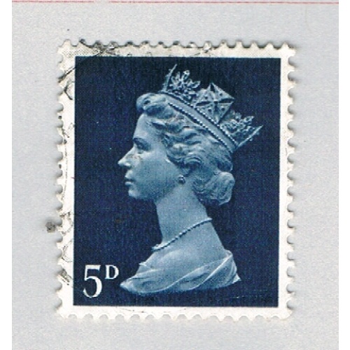 Great Britain  Used QEII dk blue 5d 1  (BP72427)