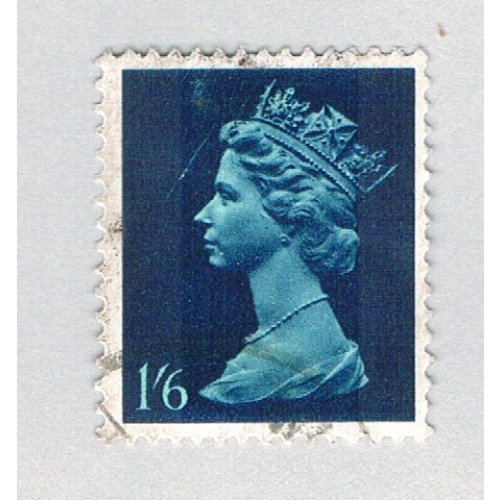 Great Britain  Used QEII bl grey 1s6 1  (BP72441)
