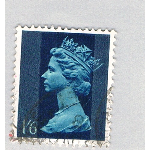 Great Britain  Used QEII bl grey 1s6 2  (BP72442)