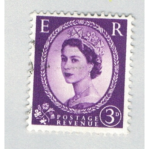 Great Britain 358 Used Queen Elizabeth II 2 1959 (BP72722)