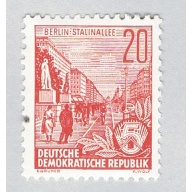 Germany DDR 478 MLH Stalin Avenue Berlin 1955 (BP72727)
