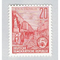 Germany DDR 478 MLH Stalin Avenue Berlin 1955 (BP72728)