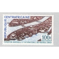 Central Africa C45 MNH International Exhibition 1967 CV 2.25 (BP72901)