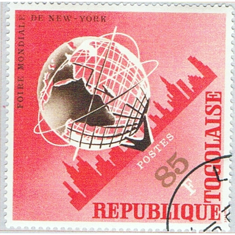 Togo 537 Used Unisphere 1965 (BP73016)