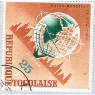 Togo 535 Used Unisphere 1965 (BP73017)