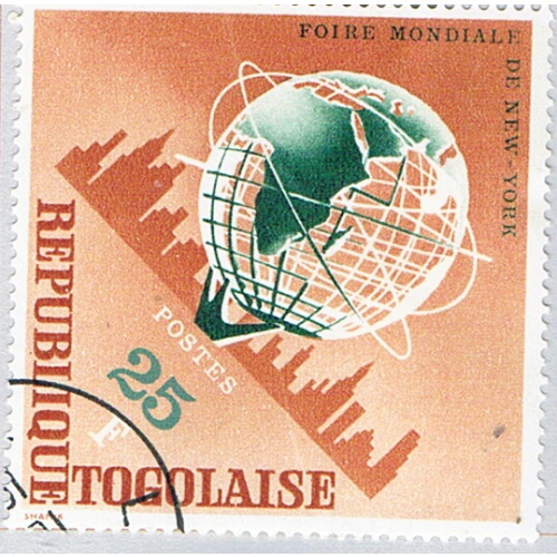 Togo 535 Used Unisphere 1965 (BP73017)