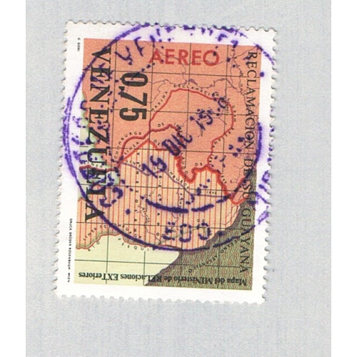 Venezuela 888 Used Map 1965 (BP73309)