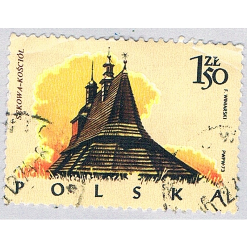 Poland 2024 Used Church 1 1974 (BP73706)