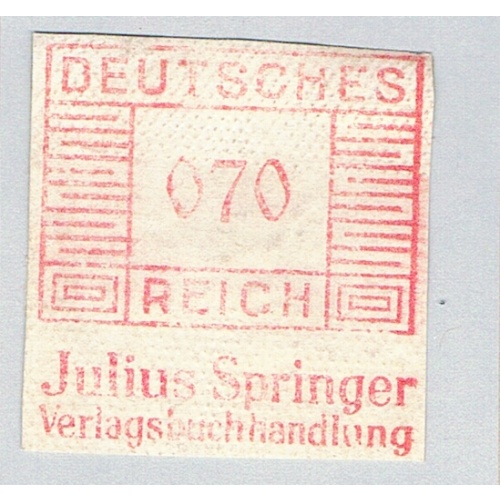 Germany   Printed Postage  CV 1.00 (BP74019)