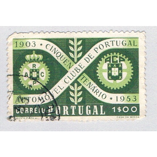 Portugal 780 Used Automobile Club 1953 (BP74203)