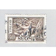 Finland 305 Used Wood Cutter 1952 (BP74208)