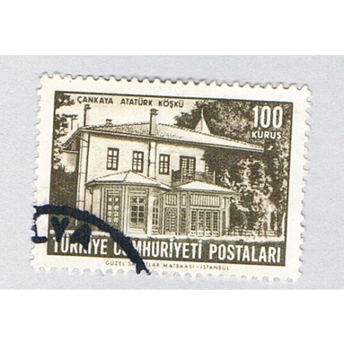 Turkey 1576 Used Ataturks home 1963 (BP74517)