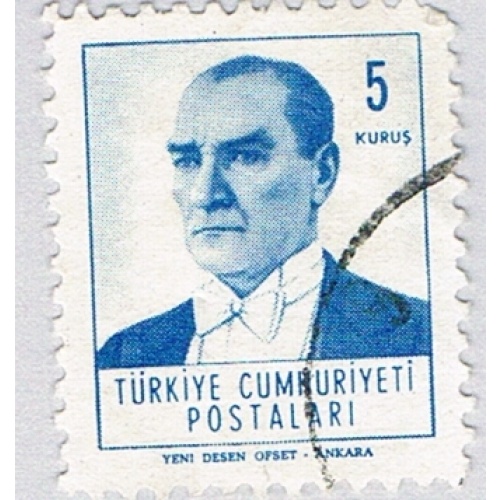 Turkey 1526 Used Kemal Ataturk 1961 (BP74716)
