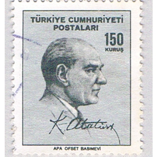 Turkey 1693 Used Kemal Ataturk 1965 (BP74717)