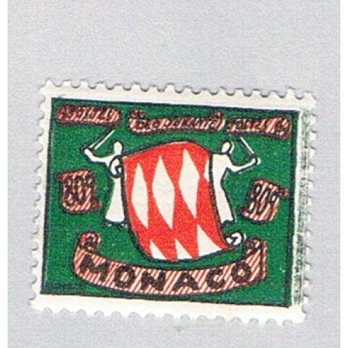 Monaco 314 MNH Coat of arms 1954 (BP74735)